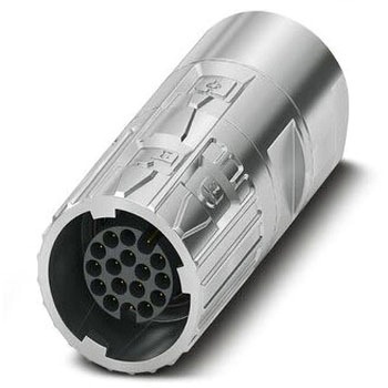 産業用丸形コネクタ 17極 17 mm ケーブルマウント フエニックス・コンタクト