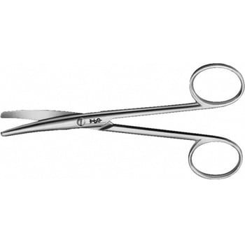 視神経剪刀 ランドルト 反 全長125mm ビー・ブラウンエースクラップ