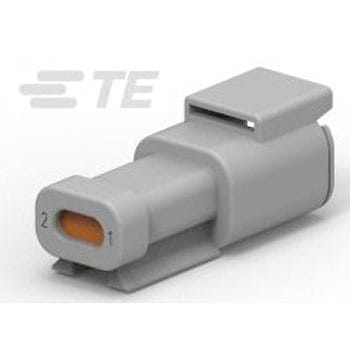 自動車用コネクタ 2極 オス オス端子用のハウジング TE CONNECTIVITY