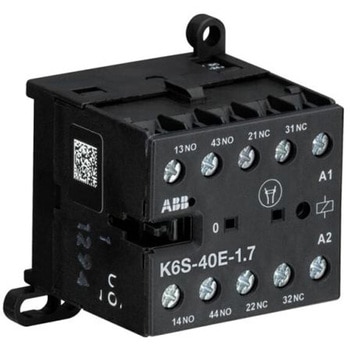 接触器リレー 16A 24 V dc 0.0017 kW ABB