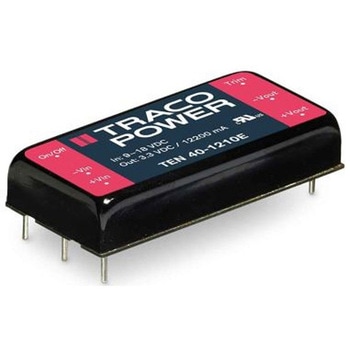 絶縁DC-DCコンバータ Vout：12V dc 18 36 V dc 40W 1セット 10個入 TRACO POWER