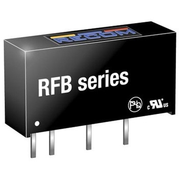 絶縁DC-DCコンバータ Vout：5V dc 4.5→ 5.5 V dc 1W 1セット 25個入 RECOM