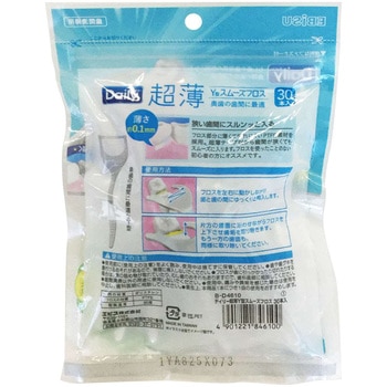 デイリー超薄Y型スムーズフロス エビス(歯ブラシ)