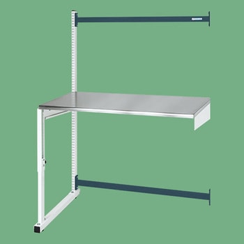 カスタマイズ作業台 ワーテック(WTC/均等耐荷重150kg/ステンレス天板) サカエ