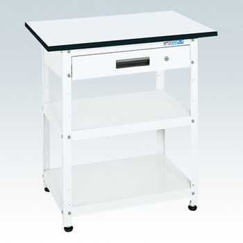 軽量一人用作業台(ポリエステル天板/固定タイプ) サカエ