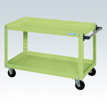 SAP-90602NUG スーパーワゴン(ナイロンウレタン車/H600/2段/プレート式キャスター) サカエ 69353317