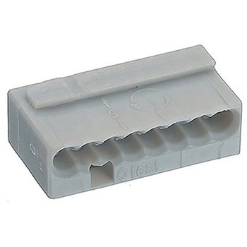 端子台コネクタ ライトグレー 8極 5.75mm ピッチ 243 1袋 10個入 ワゴジャパン
