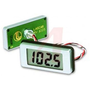電圧測定用デジタルパネルメータ DC LCD LASCAR