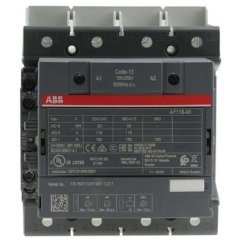 電磁接触器 230 V ac 4極 AF116シリーズ ABB