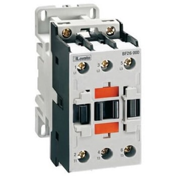 電磁接触器 24 V dc 3極 Lovato