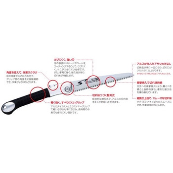 大工用折込鋸ピーメタル アルス