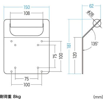 MR-VESA5N VESAマウント取付けテレビハンドル 1台 サンワサプライ