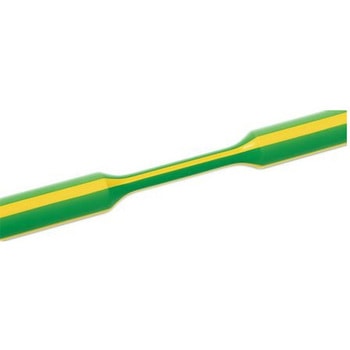 熱収縮チューブ 収縮前 3mm 収縮後 1mm 緑 1セット 30個入 ヘラマンタイトン(タイトン)