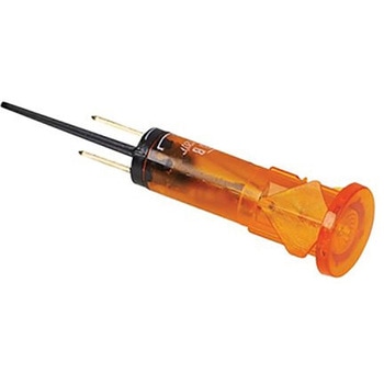 表示灯 240V 橙 実装ホールサイズ：10mm 1袋 5個入 Molveno