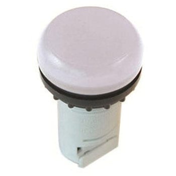 表示灯 250V 白 実装ホールサイズ：22.5mm 1袋 10個入 イートン