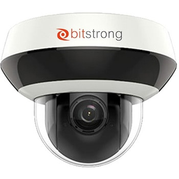 防水・防塵・耐衝撃 2MP 4倍光学ズーム PTZ ネットワーク防犯カメラ ドーム型 2.8～12mm bitstrong