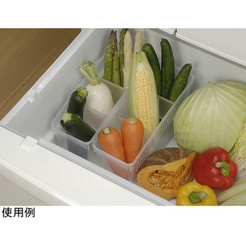 冷蔵庫用野菜ストッカー クリアー イノマタ化学