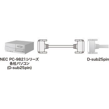 サンワサプライ RS-232Cケーブル KRS-006N - AVケーブル