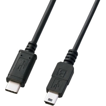 USB2.0 TypeC - miniB ケーブル サンワサプライ