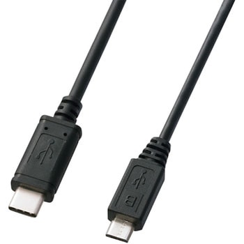 USB2.0 TypeC - microBケーブル サンワサプライ