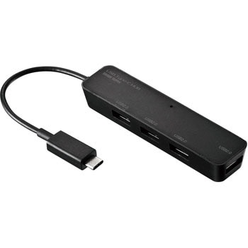 USB Type Cハブ USB2.0 4ポート サンワサプライ