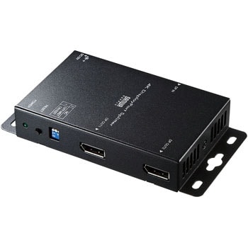 VGA-DPSP2 4K対応DisplayPort分配器(2分配) 1個 サンワサプライ 【通販