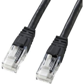 サンワサプライ つめ折れ防止カテゴリ6LANケーブル KB-T6TS-90BLN 5個セット サンワサプライ つめ折れ防止カテゴリ6LANケーブル KB