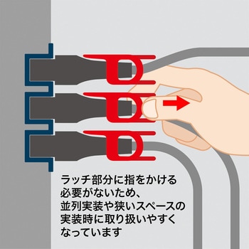 抜け防止ロック式電源コードロックプラス サンワサプライ