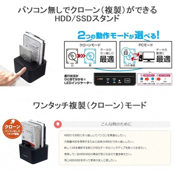 クローンHDDスタンド AOTECH