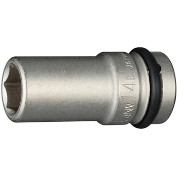インパクト用ロングソケット(6角) TONE トネ (前田金属工業)