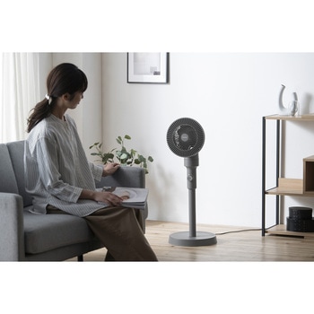 サーキュレーター扇風機 ACスタンドファン メカ式 アイリスオーヤマ