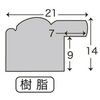 額縁 枠のみ 棹状 M2010 万丈