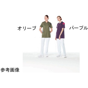 男女兼用スクラブ パープル RF-5472シリーズ ナガイレーベン