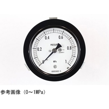 普通形圧力計(Φ75)埋込形D枠(取付金具) AC15-181シリーズ 長野計器