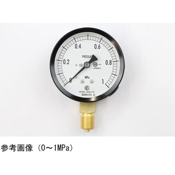 普通形圧力計(Φ75)立形A枠 耐熱用 AC20-131シリーズ 長野計器