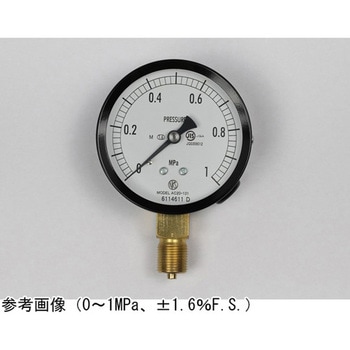 普通形圧力計(Φ75)立形A枠 蒸気用 AC20-131シリーズ 長野計器