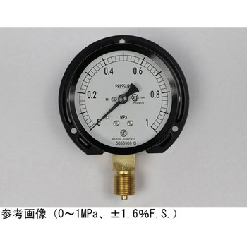 普通形圧力計(Φ75)立形B枠 蒸気用 AC20-231シリーズ 長野計器