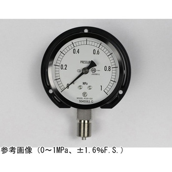 普通形圧力計(Φ75)立形B枠 AC20-233シリーズ 長野計器