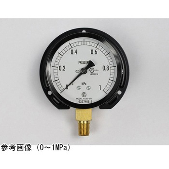 普通形圧力計(Φ75)立形B枠 AC20-271シリーズ 長野計器