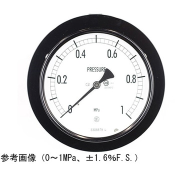 普通形圧力計(Φ100)埋込形D枠(取付金具) AE15-141シリーズ 長野計器