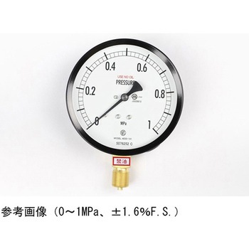 普通形圧力計(Φ100)立形A枠 AE20-131シリーズ 長野計器