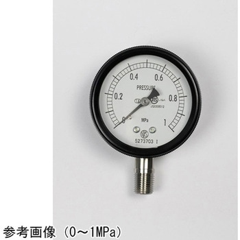 密閉型圧力計(60Φ)立形A枠 BA10-173シリーズ 長野計器