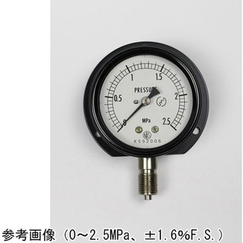密閉型圧力計(60Φ)立形B枠 BA10-223シリーズ 長野計器