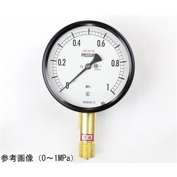密閉型圧力計 立形A枠 BE10-141シリーズ 長野計器