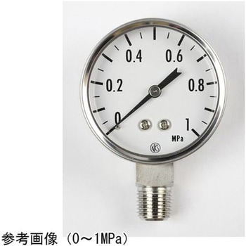 SUS製小型圧力計(50Φ) GK33-173シリーズ 長野計器