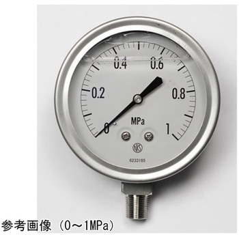 グリセリン入圧力計(100Φ) GV42-183シリーズ 長野計器