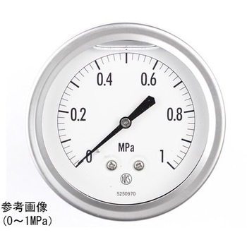 グリセリン入圧力計(100Φ) GV47-133シリーズ 長野計器