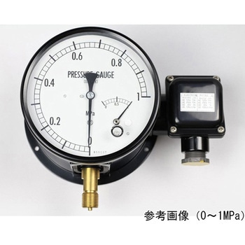 マイクロスイッチ接点付圧力計(150Φ) JM21シリーズ 長野計器
