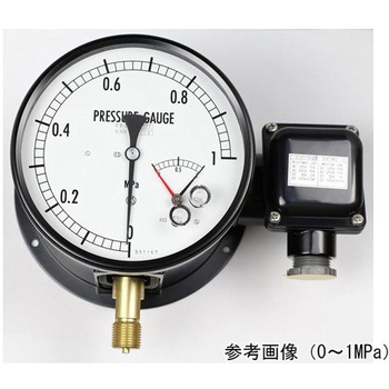 マイクロスイッチ接点付圧力計(150Φ) JM21シリーズ 長野計器