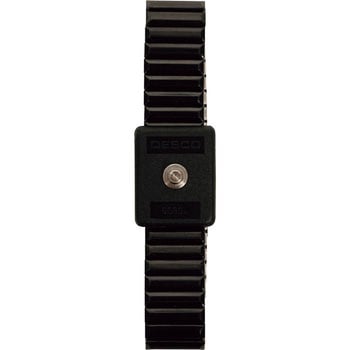 プレミアム金属製伸縮型リストストラップ DESCO